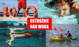 ostrożnie nad wodą