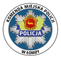 logo Komendy Miejskiej Policji w Łomzy