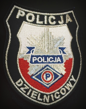 plakietka dzielnicowy