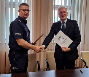 Porozumienie między Policją Łomżyńską a Akademią Łomżyńską