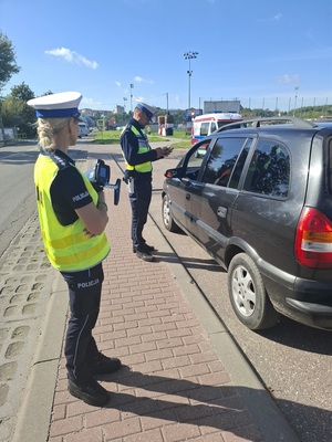 działania policjantów w ramach kampanii ROADPOL Safety days