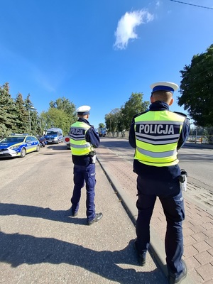 działania policjantów w ramach kampanii ROADPOL Safety days