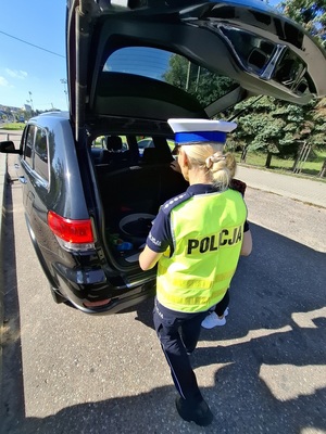 działania policjantów w ramach kampanii ROADPOL Safety days