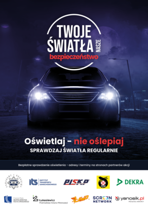 twoje światła - nasze bezpieczeństwo