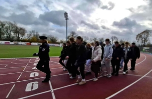 szkolenie na stadionie